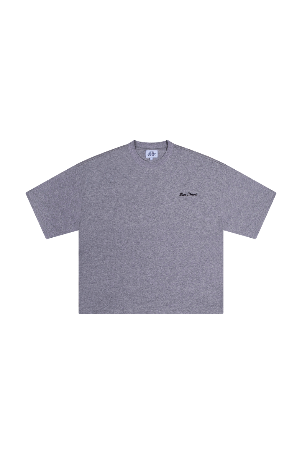 Hope Gray Minimalist Tee