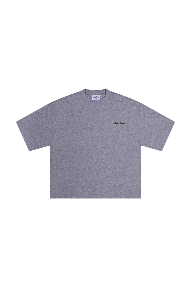 Hope Gray Minimalist Tee