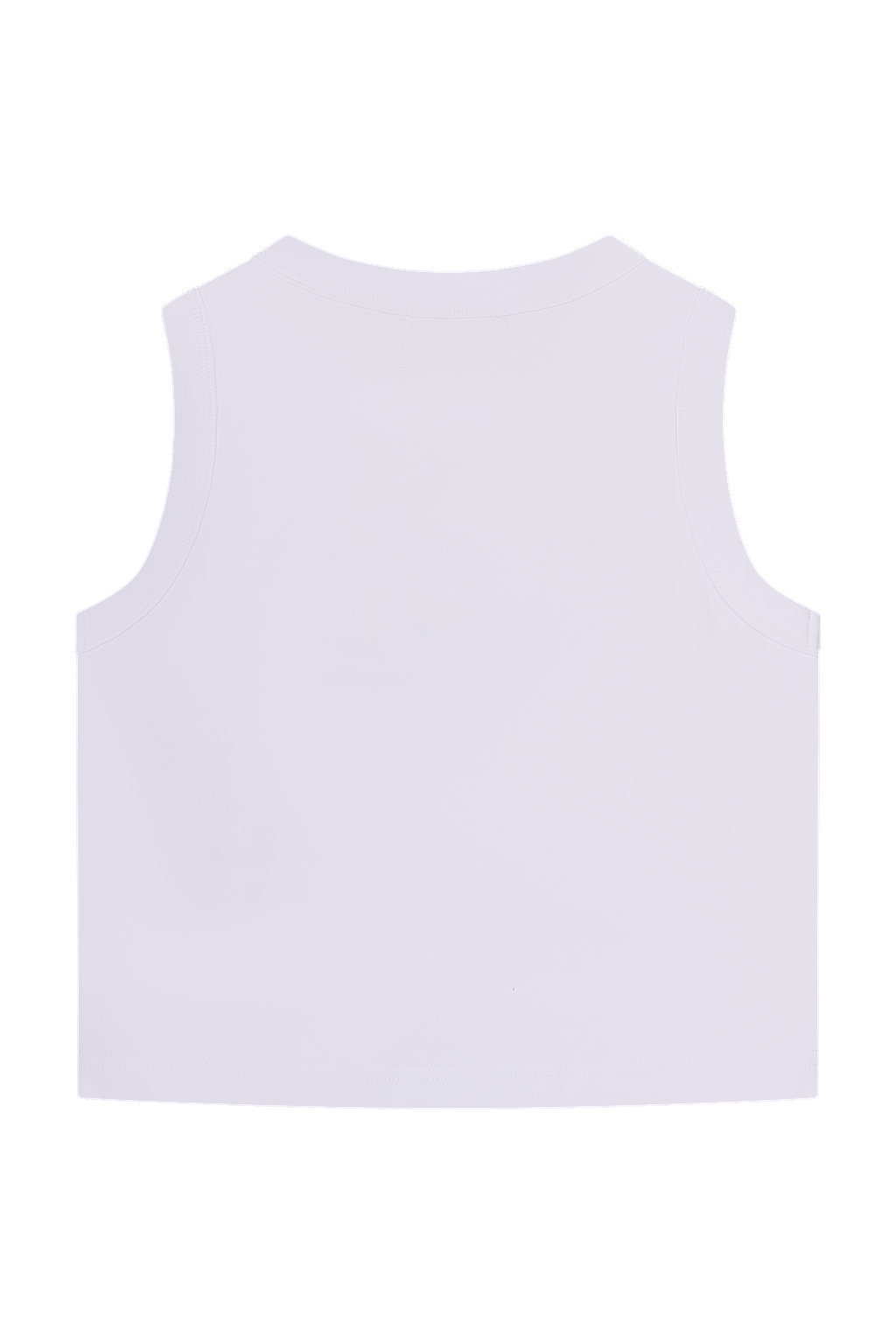 Hopethreads Blue Logo White Sleeveless Shirt