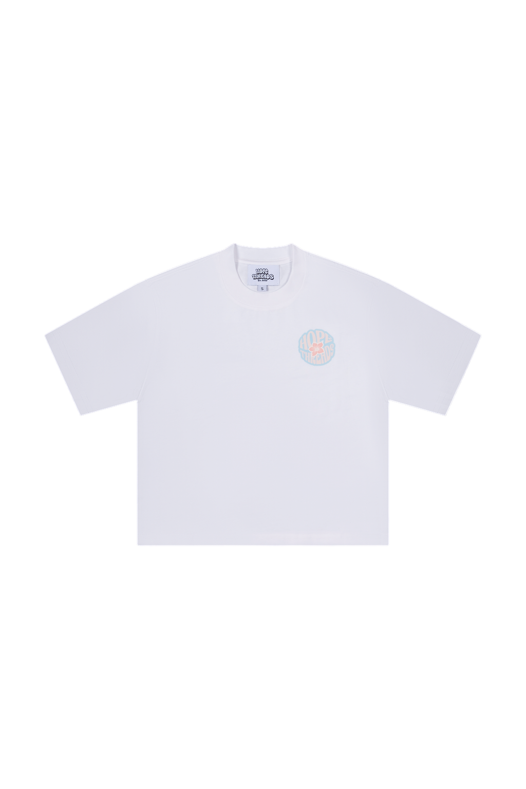 Hopethreads Pink Logo Minimalist Kids Tee